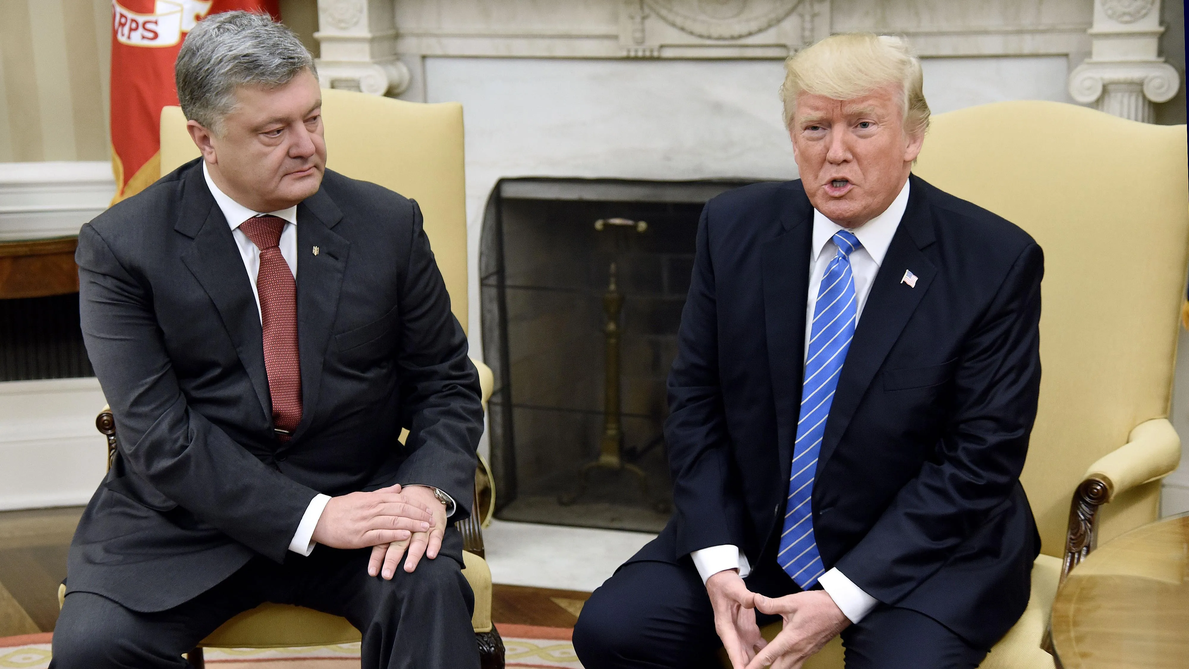 Порошенко и Трамп