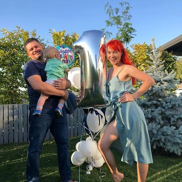 Світлана Тарабарова з чоловіком і сином Світлана Тарабарова з чоловіком і сином