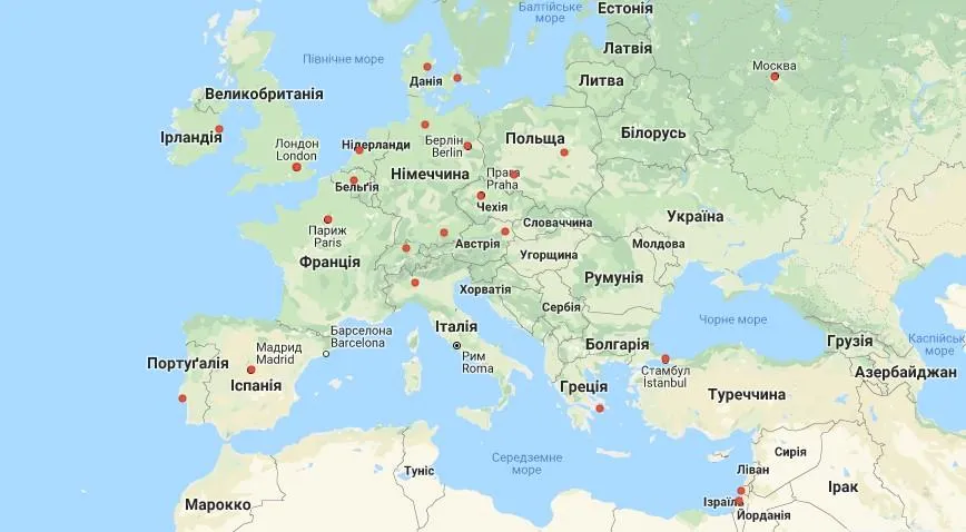 Офіси Google в Європі