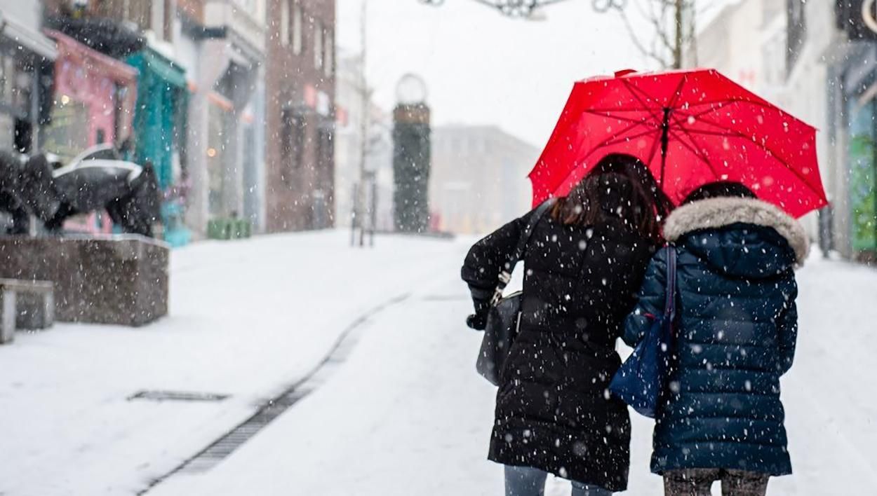 Францию завалило обильным снегом: фото, видео Францию завалило обильным снегом: фото, видео