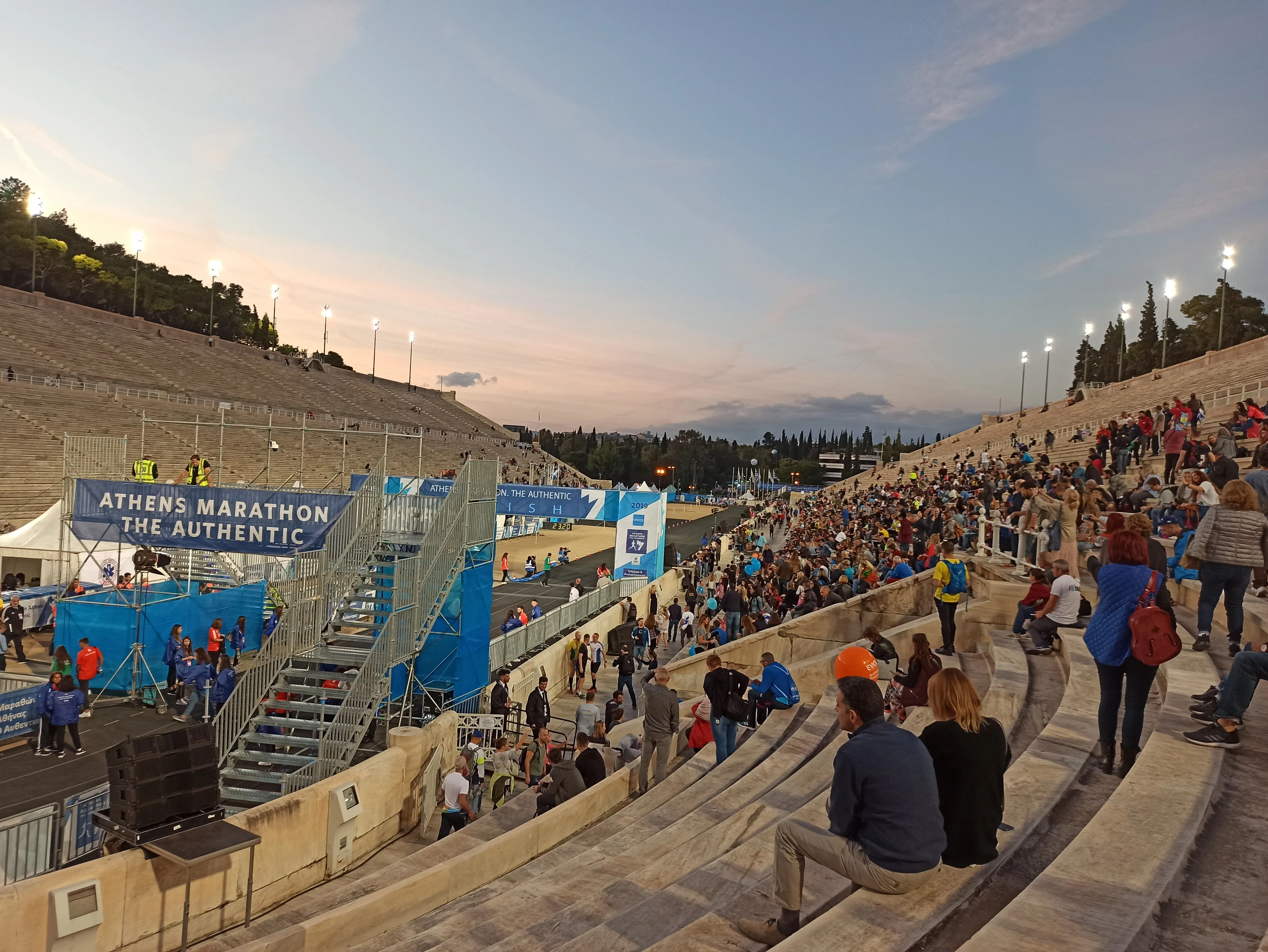марафон вболівальники стадіон Панатінаїкос