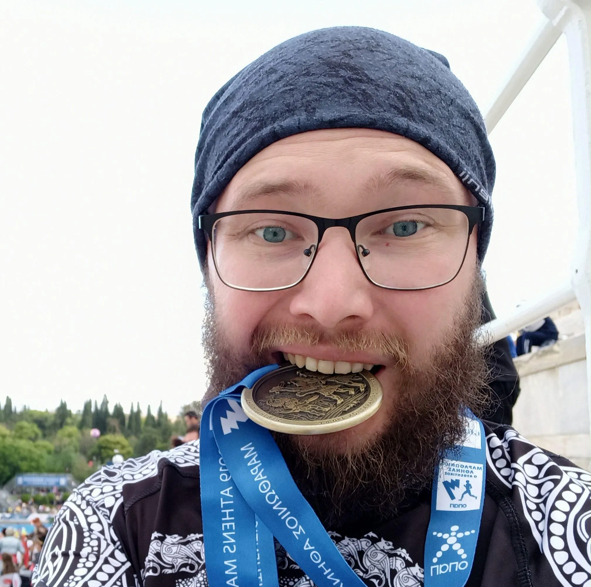 Роман Гнатів марафон Афіни медаль Роман Гнатів марафон Афіни медаль
