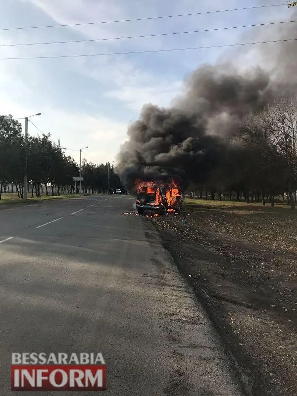 Одеса, займання, загорання, поліція, авто, пожежа