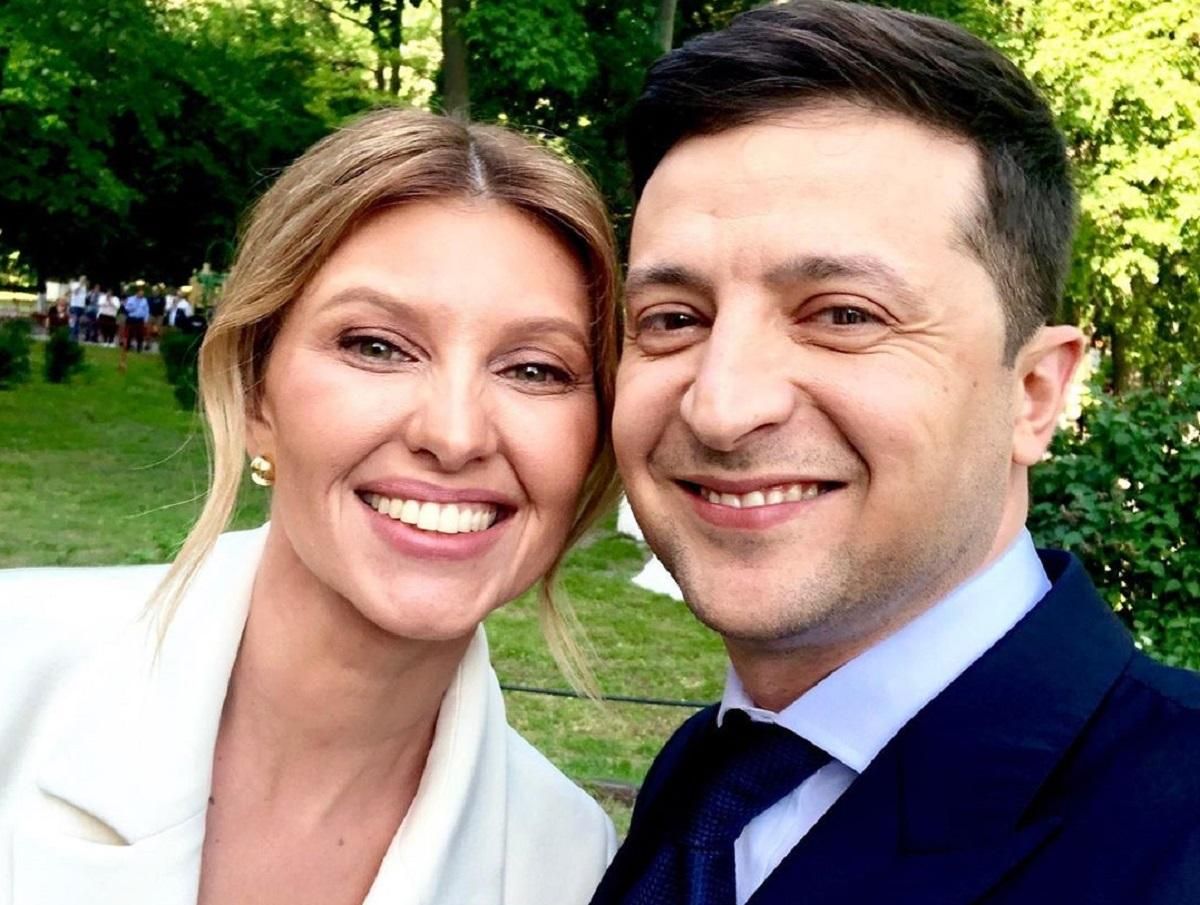 Олена Зеленська дізналася про намір чоловіка стати президентом із соціальних мереж