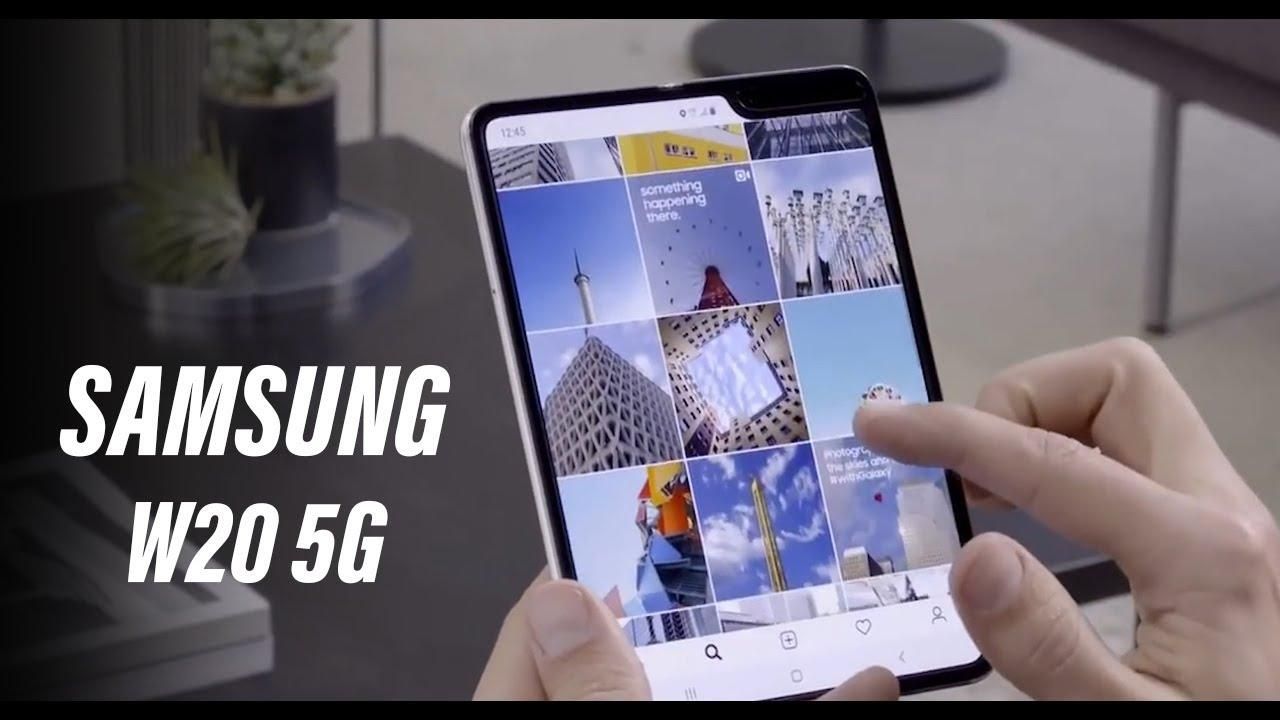 Samsung представила свой второй гибкий смартфон W20 5G: фото и характеристики