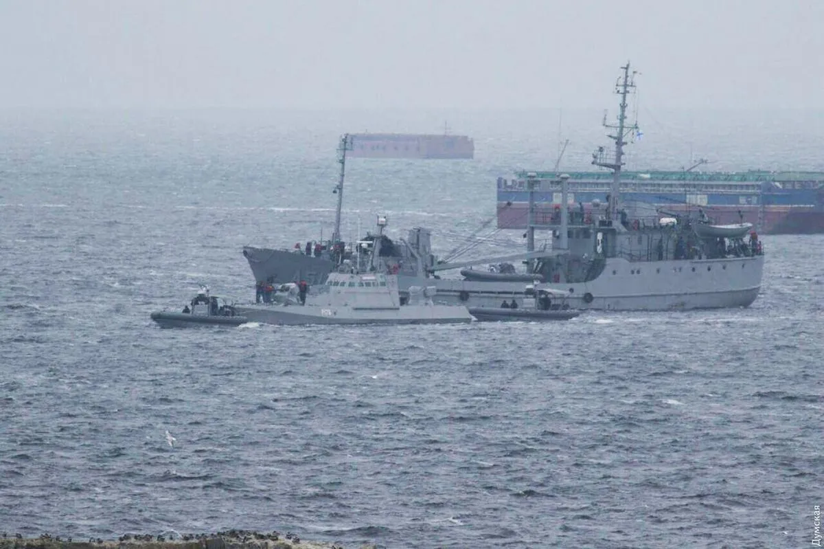 українські кораблі повернення Очаків фото