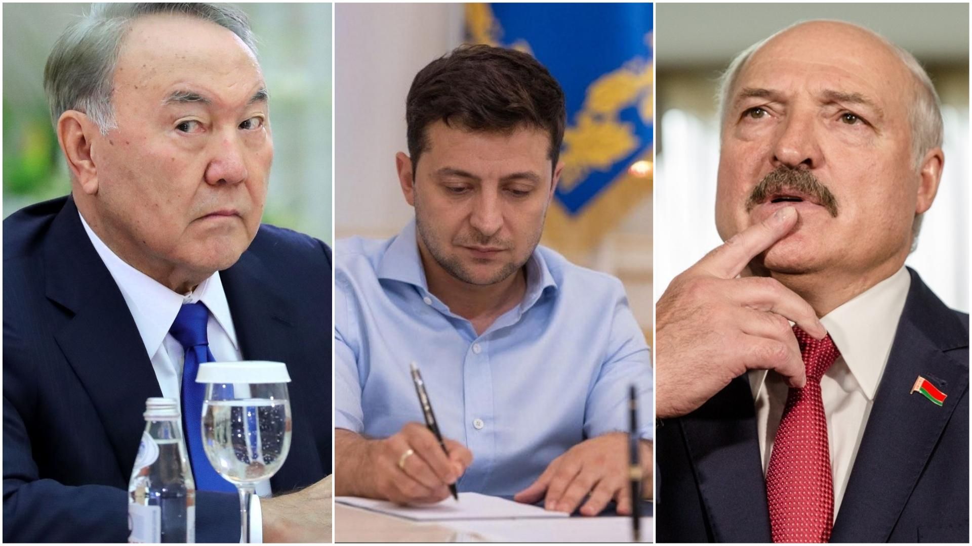 Дякуємо, але ми самі: Зеленський прокоментував пропозиції Лукашенка та Назарбаєва