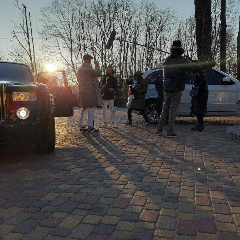 Зйомки нового кліпу Монатіка Зйомки нового кліпу Монатіка