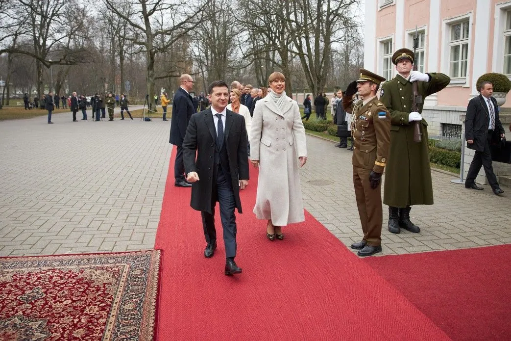 Президенти України та Естонії 