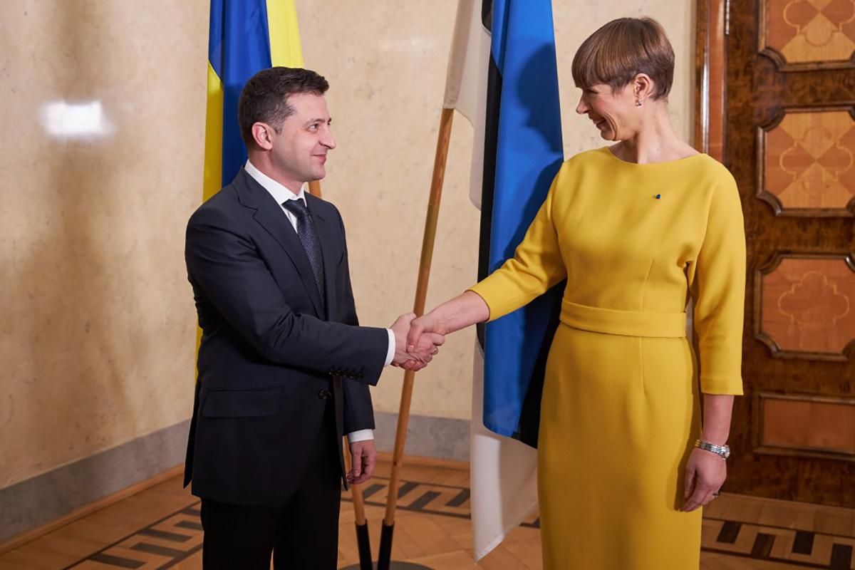 Зустріч Зеленського з президенткою Естонії: про що домовились