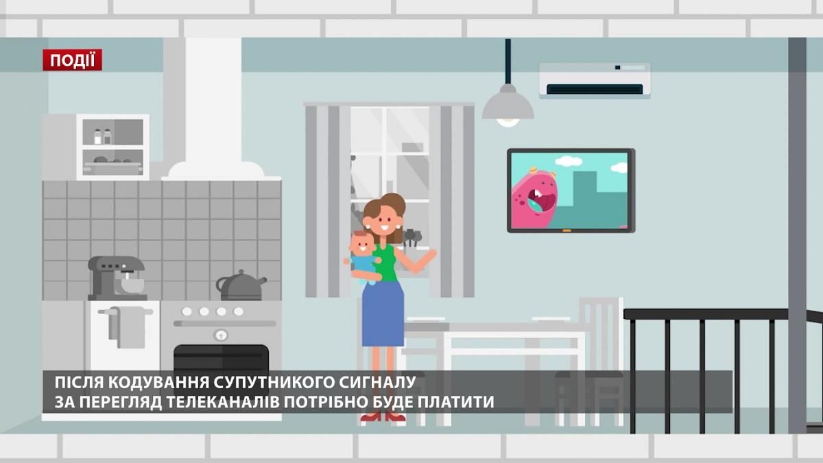 Після кодування супутникового сигналу за перегляд телеканалів потрібно буде платити Після кодування супутникового сигналу за перегляд телеканалів потрібно буде платити