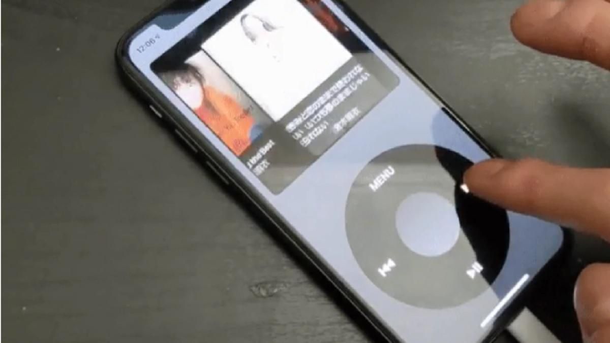 Ностальгическое приложение для iPhone имитирует iPod Classic с легендарным колесиком
