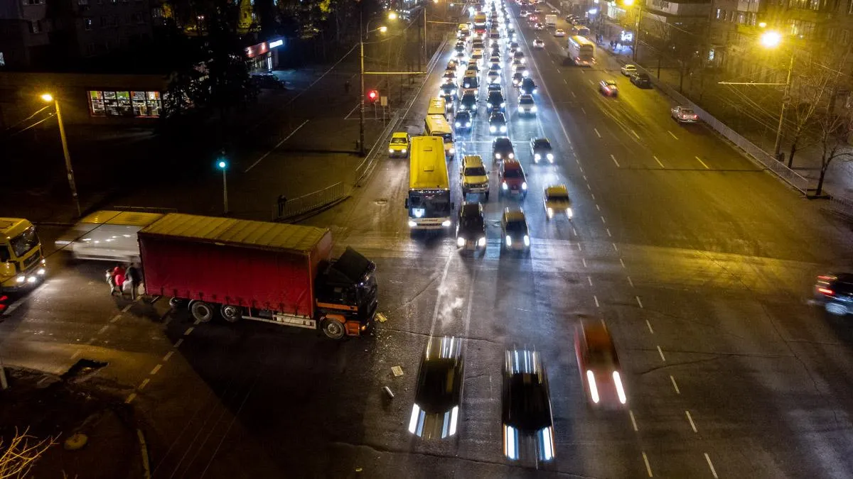 аварія Дніпро вантажівка маршрутка