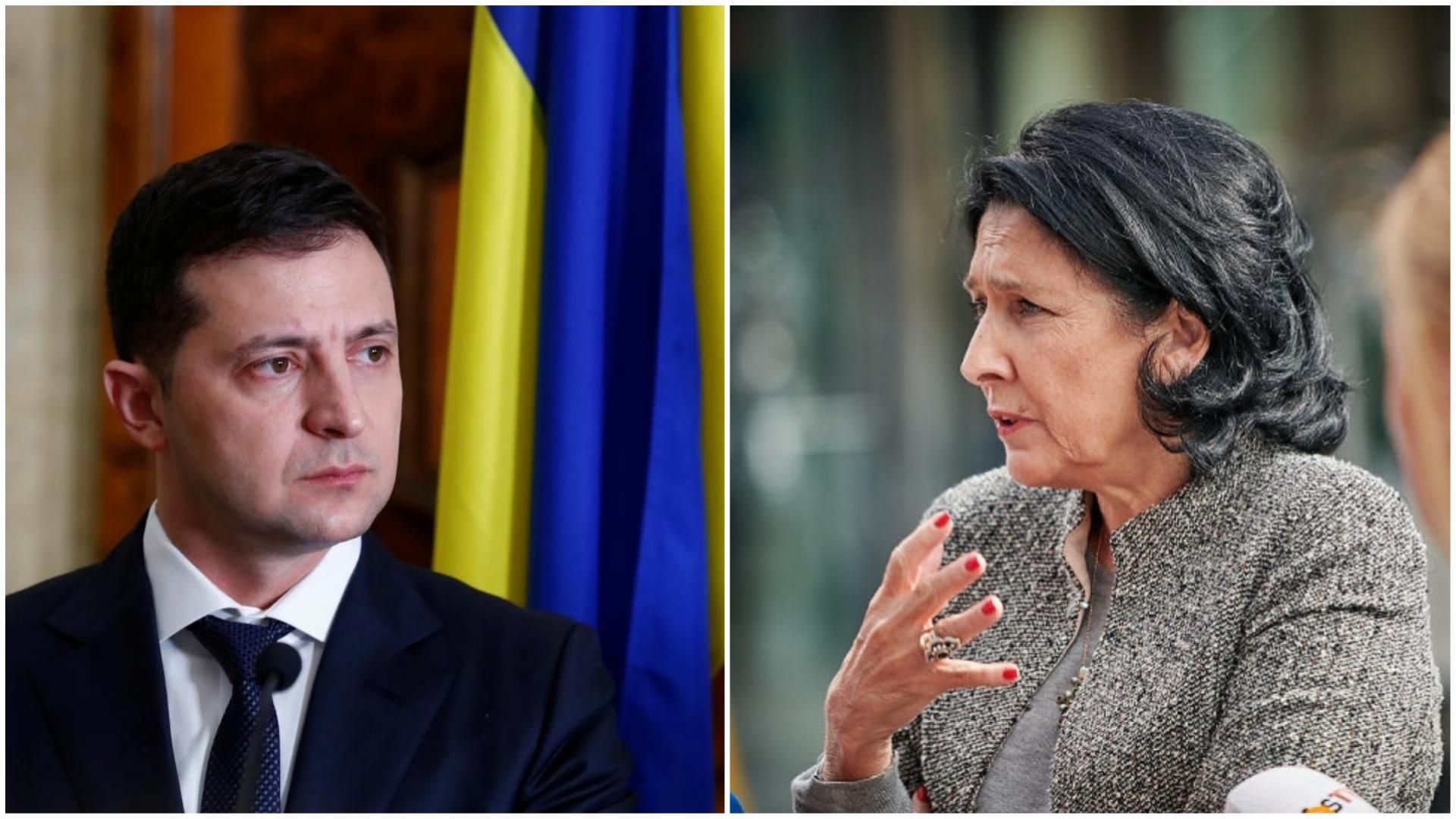 Президентка Грузії відклала візит до Києва "через процеси в Україні" Президентка Грузії відклала візит до Києва "через процеси в Україні"