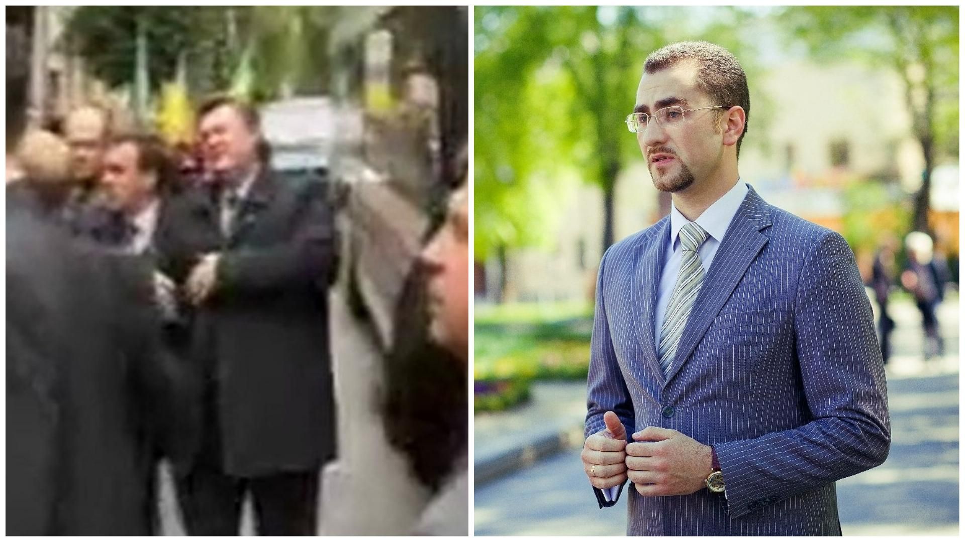 Заместитель председателя ОГА бросал яйцом в президента Заместитель председателя ОГА бросал яйцом в президента