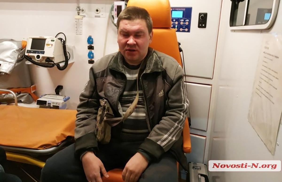 Невідомі напали на журналіста з Миколаєва Олександра Влащенка: фото і відео 
