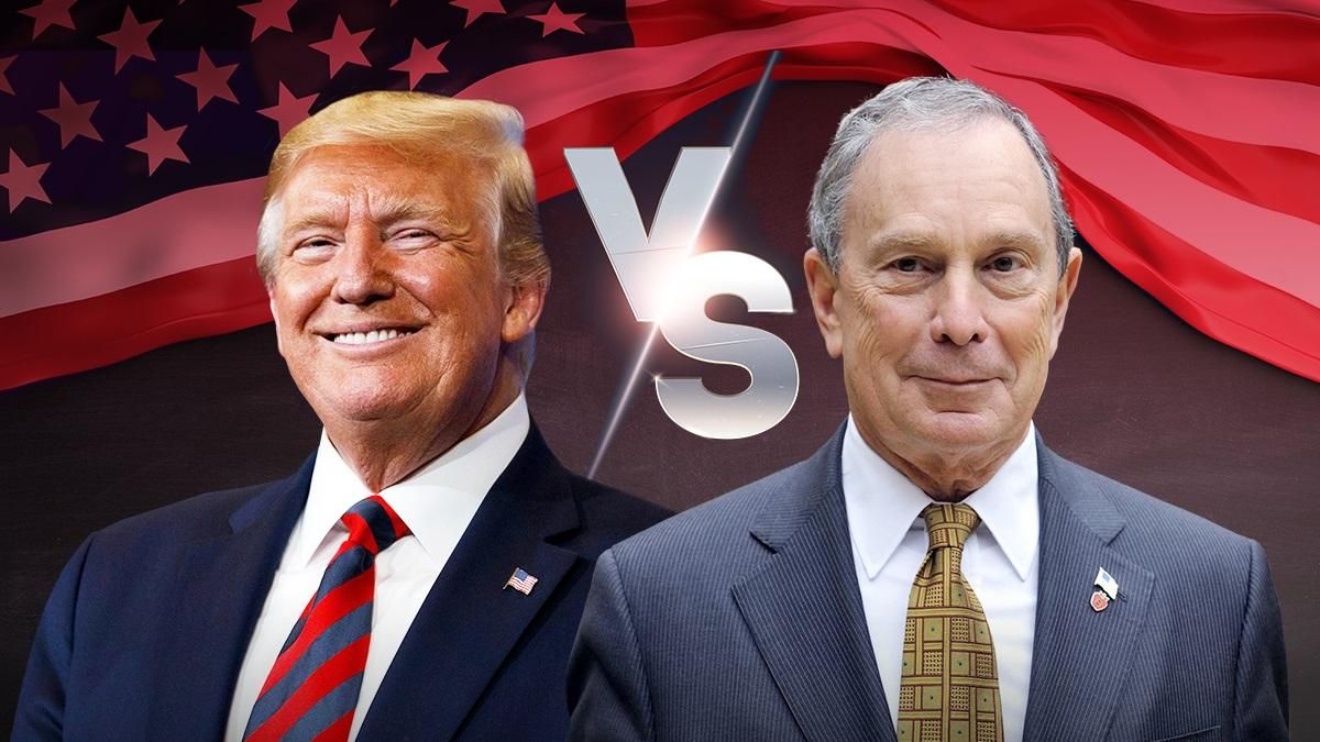 Дональд Трамп против Майкла Блумберга в цифрах Дональд Трамп против Майкла Блумберга в цифрах