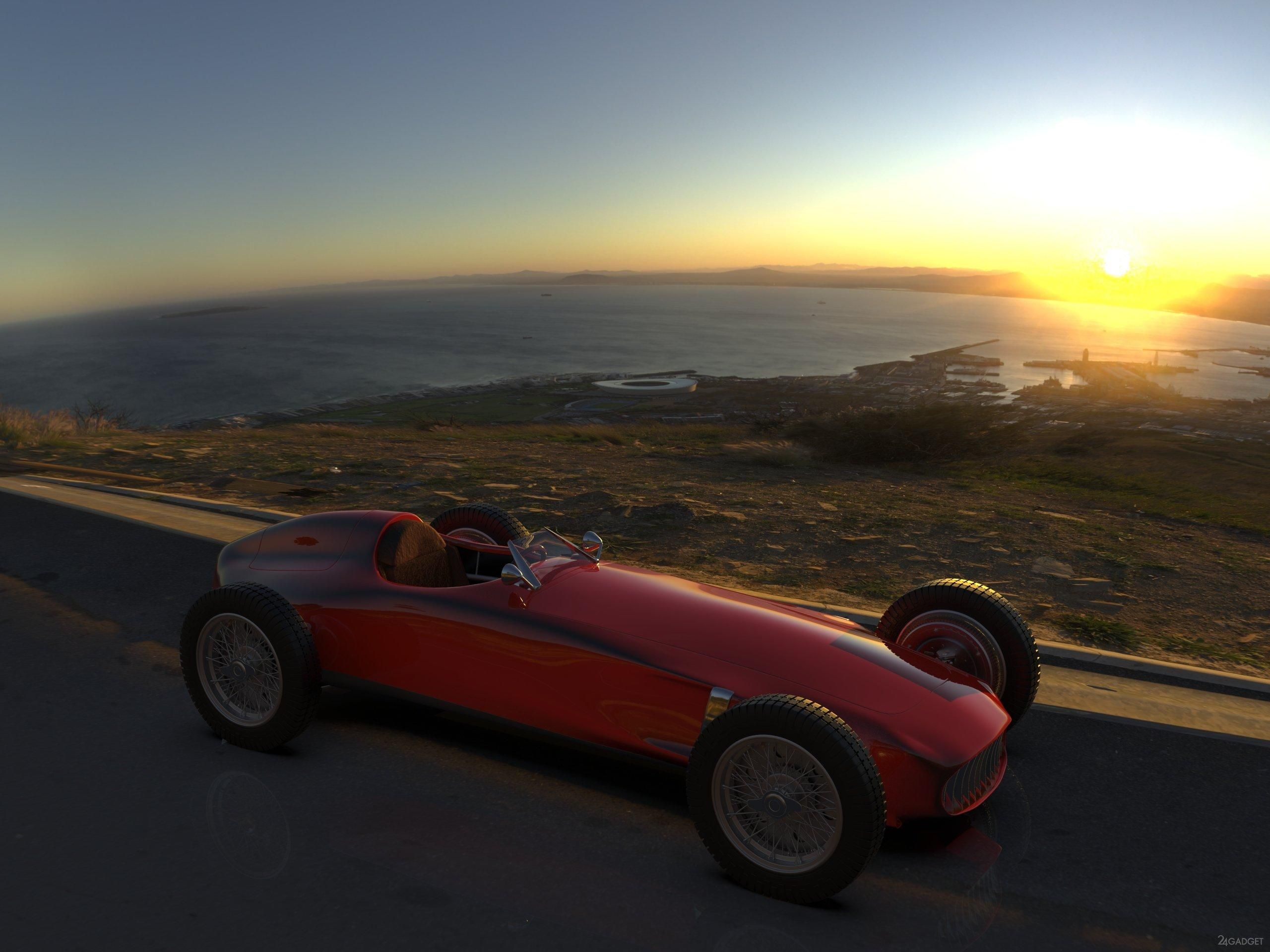 Українці створили електричний спорткар у стилі 60-х: чарівні фото Українці створили електричний спорткар у стилі 60-х: чарівні фото