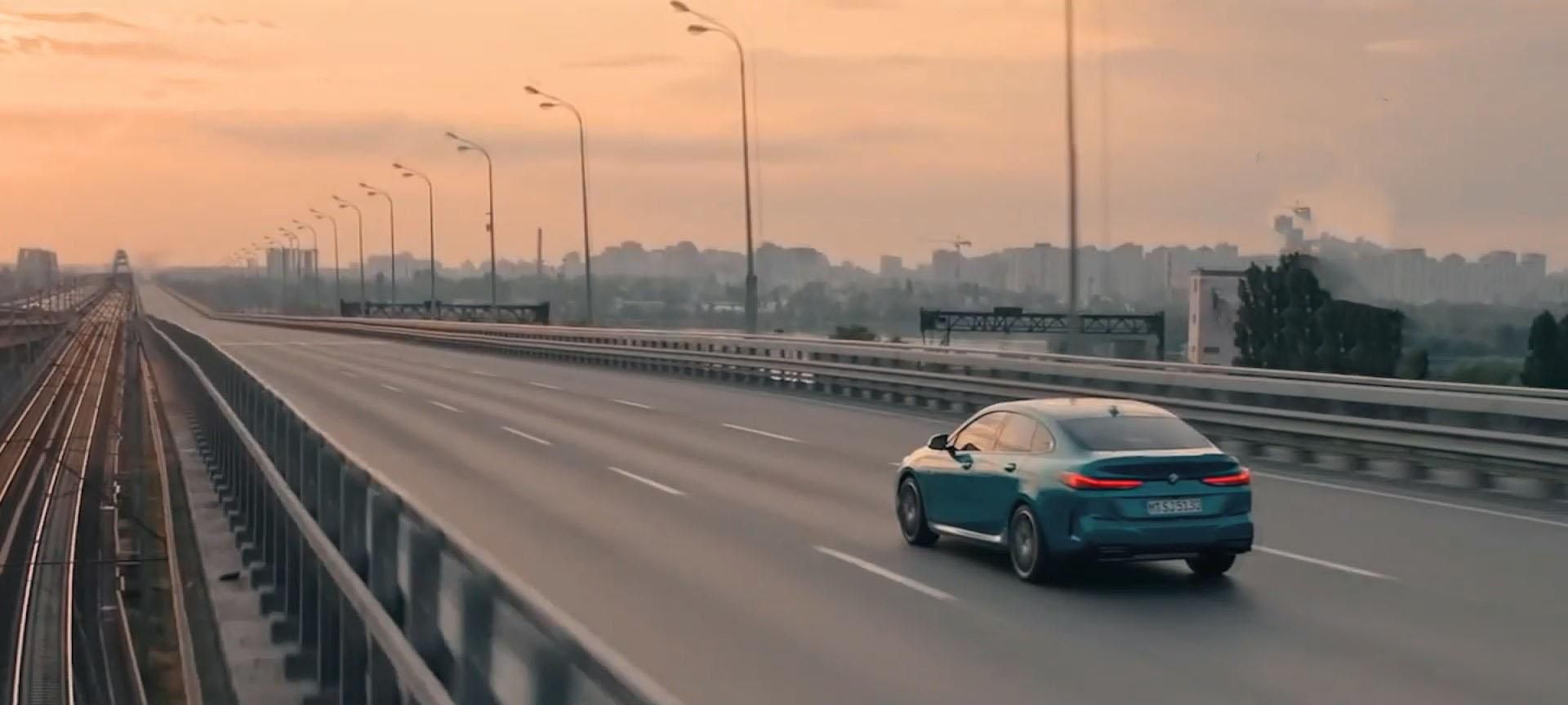 Новая модель BMW в Киеве: впечатляющий рекламный ролик
