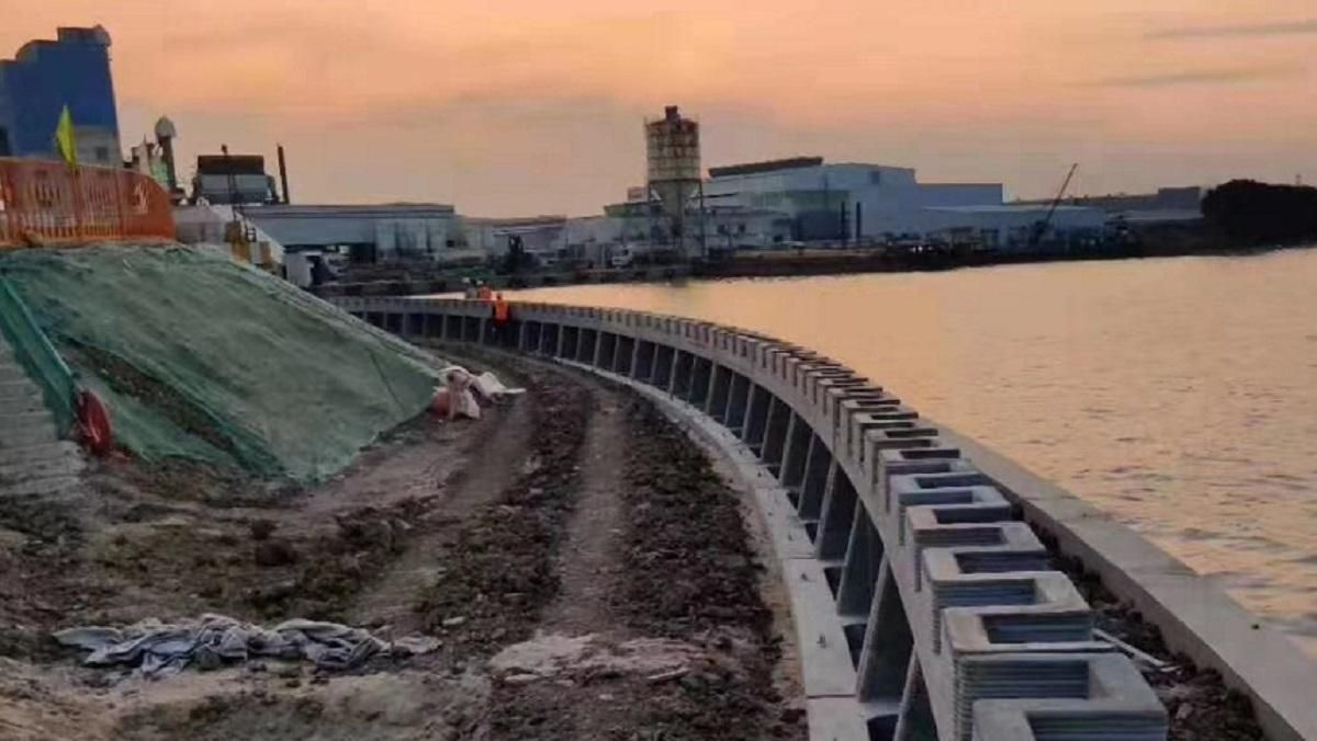 Завершено будівництво найдовшої стіни, надрукованої на 3D-принтері Завершено будівництво найдовшої стіни, надрукованої на 3D-принтері