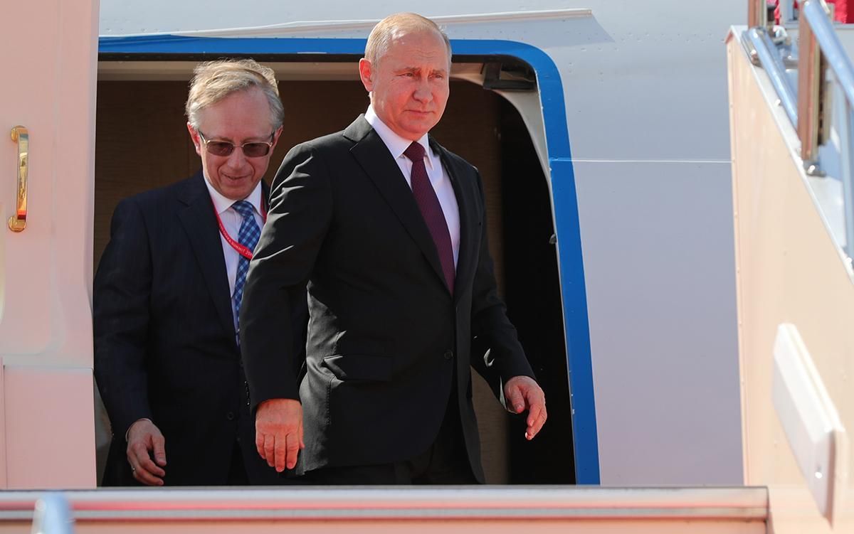 Путин прибыл в Париж на встречу "нормандской четверки": фото, видео
