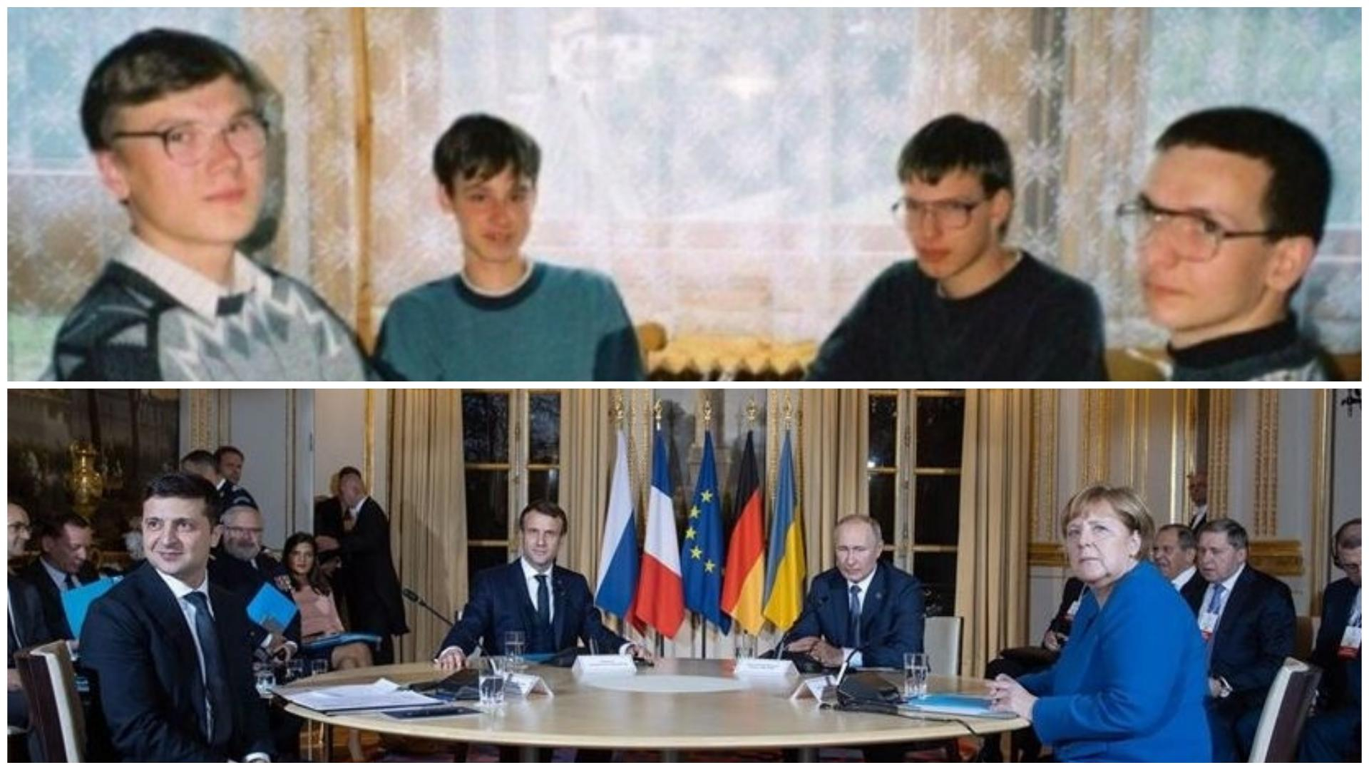 Зеленский поставил рожки Путину – мемы Нормандской встречи 2019