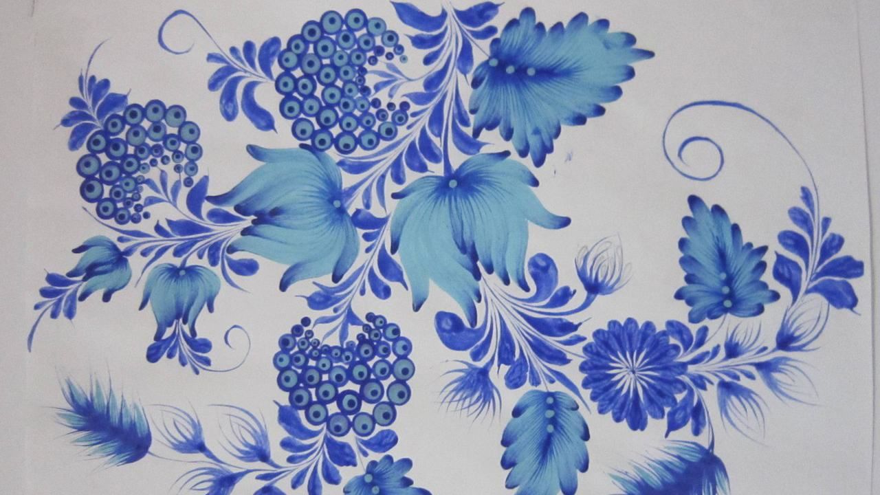 В Греции школу раскрасили в Петриковскую роспись: фото В Греции школу раскрасили в Петриковскую роспись: фото