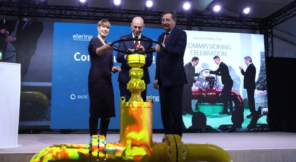 Газова залежність ЄС від Росії зменшиться: Фінляндія та Естонія запустили газопровід