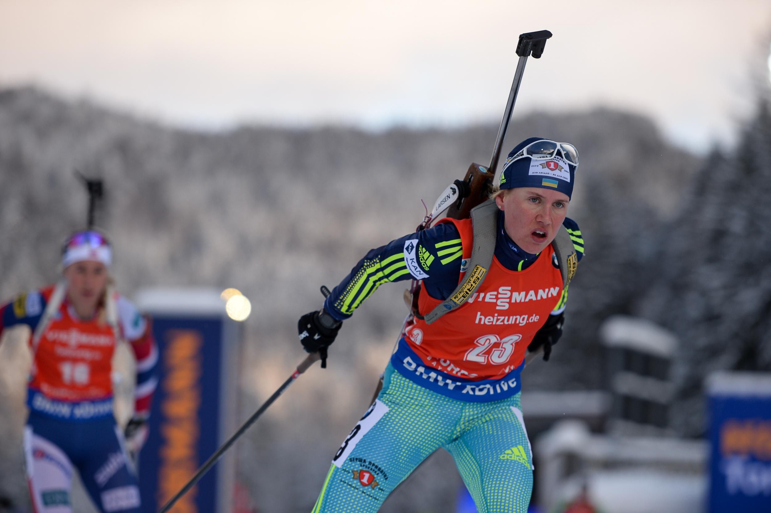 Украинка Меркушина выиграла квалификации суперспринта Кубка IBU в Риднау