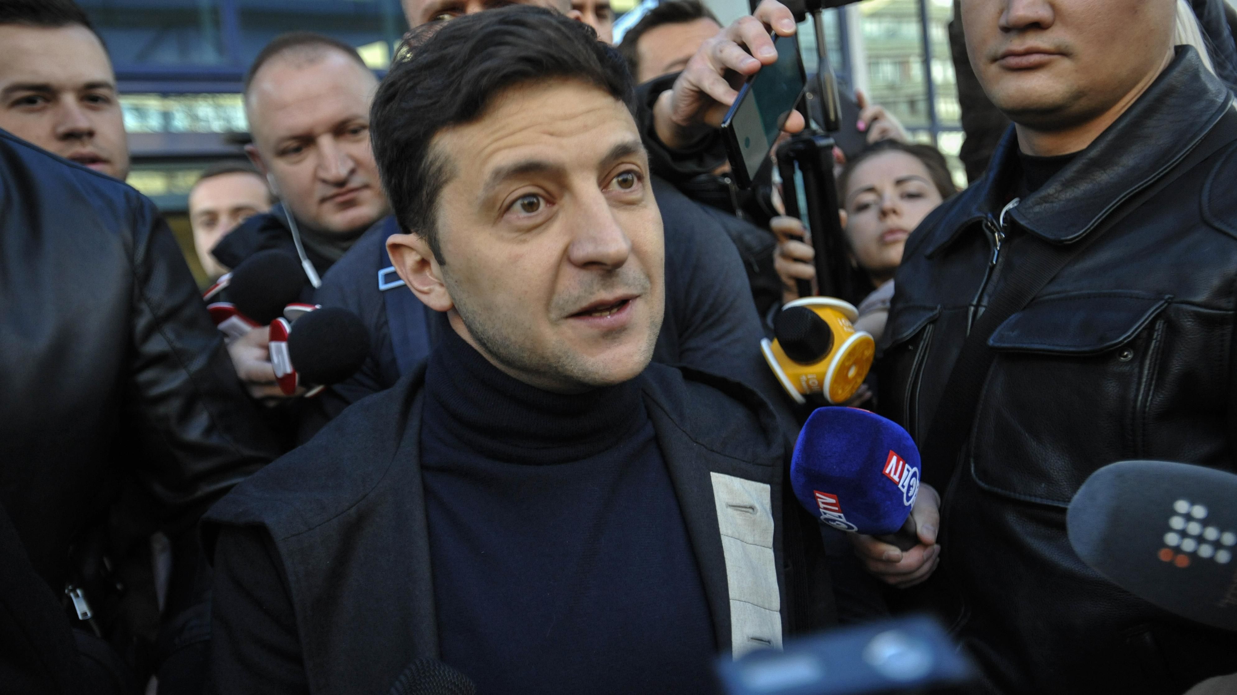 Российские СМИ утверждают, что Зеленский дал большое интервью "России 1" Российские СМИ утверждают, что Зеленский дал большое интервью "России 1"