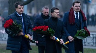 Зеленський вшанував ліквідаторів аварії на Чорнобильській АЕС: фото