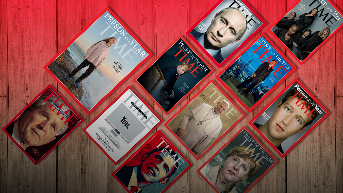 Путин и Папа Римский: кто становился "Человеком года" TIME до Греты Тунберг Путин и Папа Римский: кто становился "Человеком года" TIME до Греты Тунберг