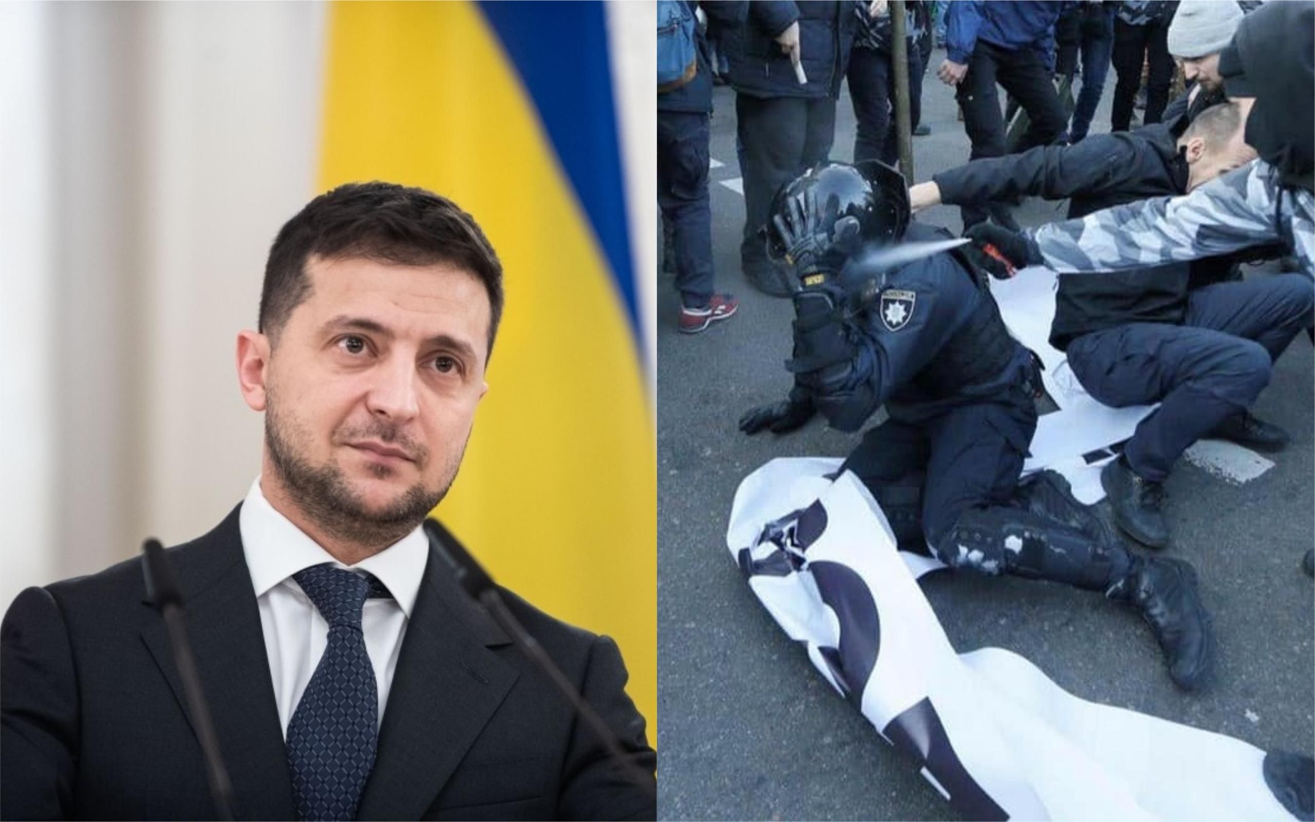 Чути політичні гасла, а не голос фермерів: Зеленський про сутички під Радою Чути політичні гасла, а не голос фермерів: Зеленський про сутички під Радою