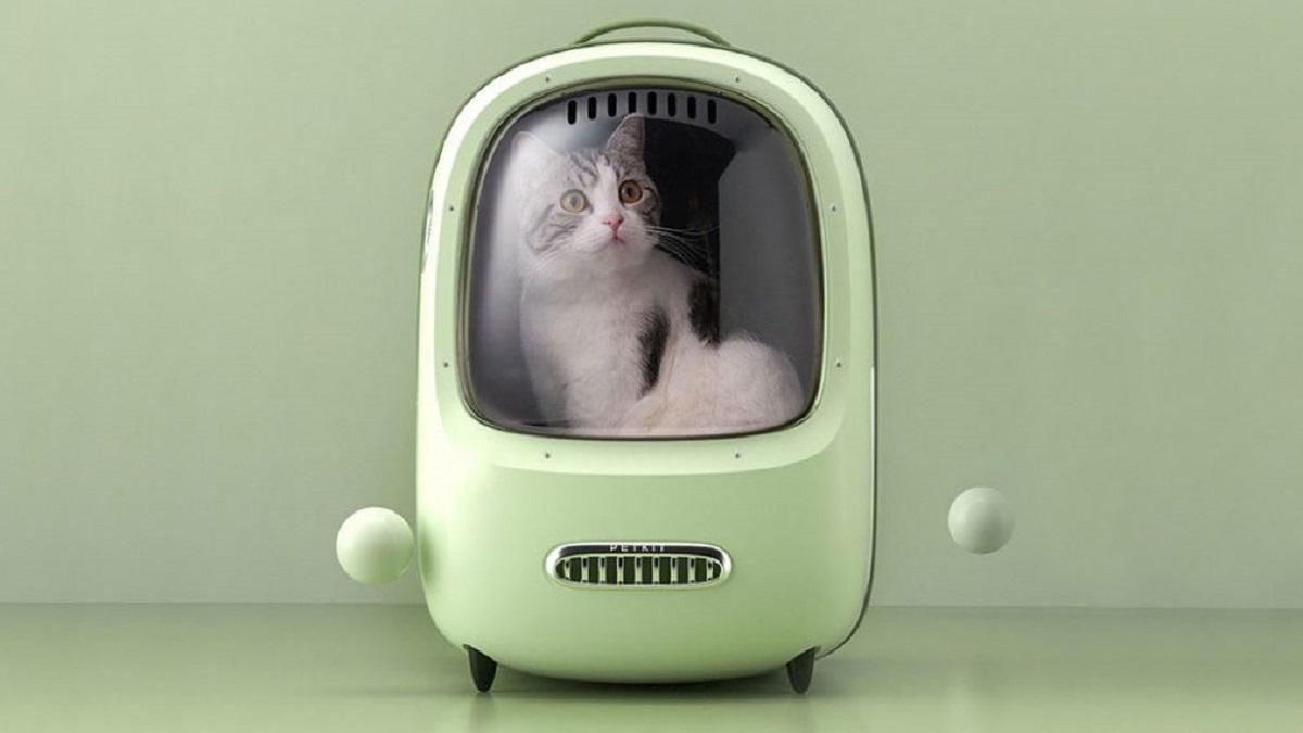 Xiaomi выпустила "космический" рюкзак-переноску для животных Xiaomi выпустила "космический" рюкзак-переноску для животных