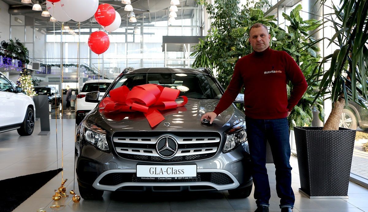 Альфа-Банк Україна подарував підприємцю авто преміум-класу Альфа-Банк Україна подарував підприємцю авто преміум-класу