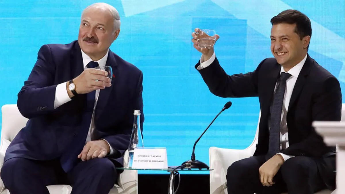 Зеленський і Лукашенко