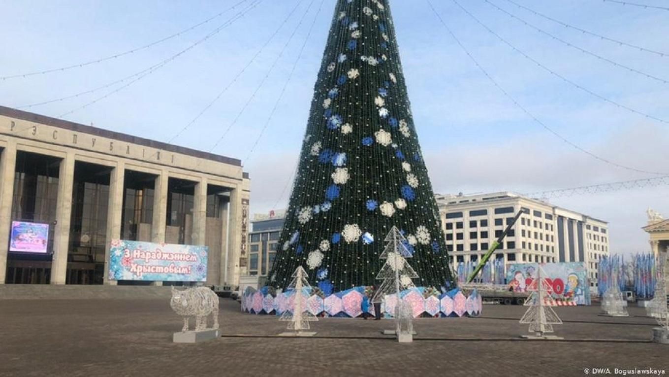 На митинг за объединение России и Беларуси в Минске никто не пришел: красноречивое видео