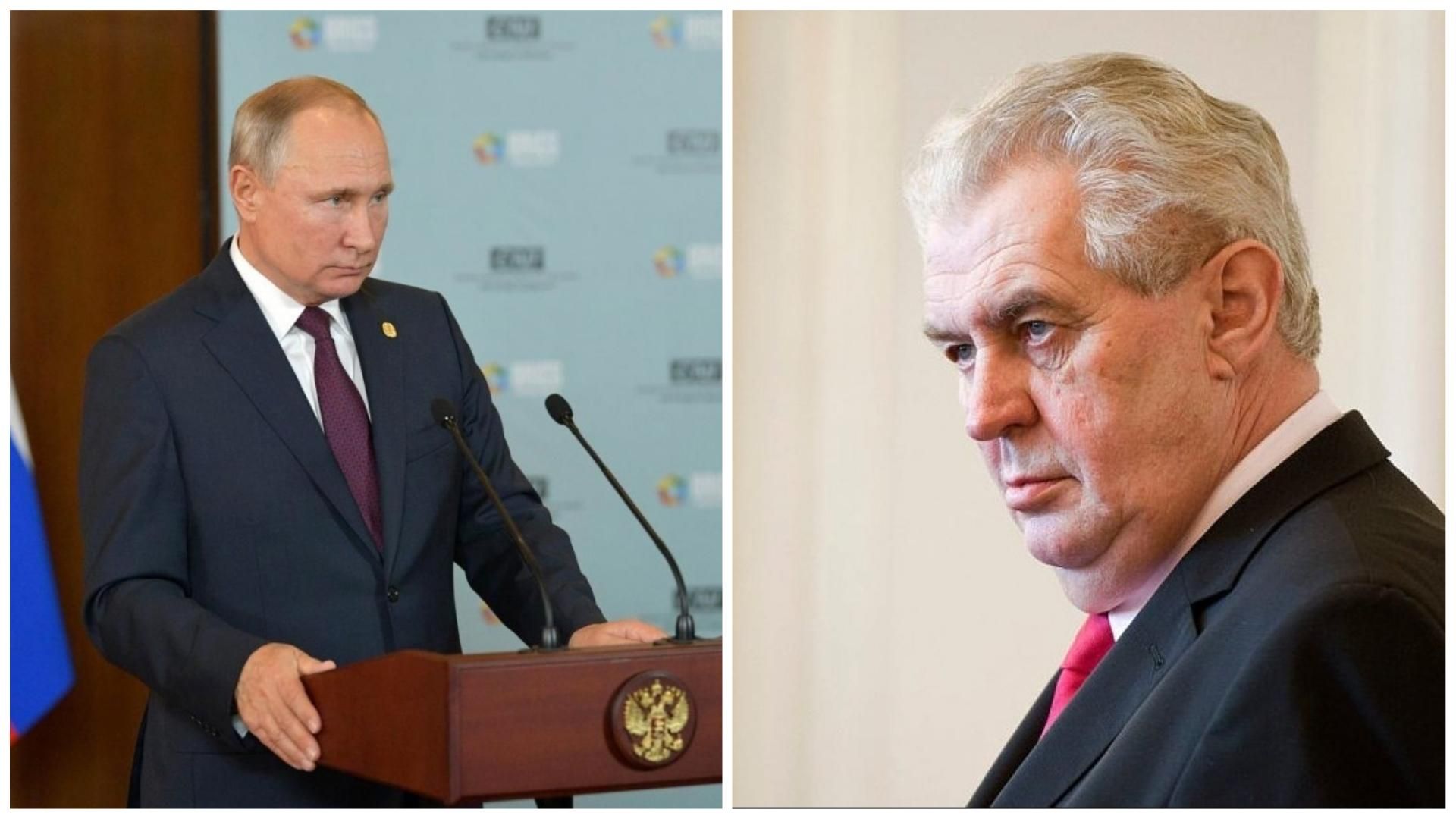 Абсолютная наглость: известный симпатиями к Путину президент Чехии внезапно раскритиковал Россию Абсолютная наглость: известный симпатиями к Путину президент Чехии внезапно раскритиковал Россию