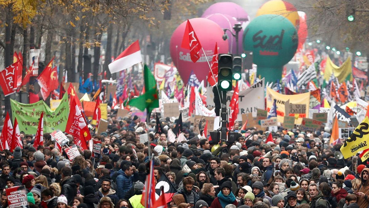 Забастовка во Франции от 5 декабря 2019: забастовка установила рекорд