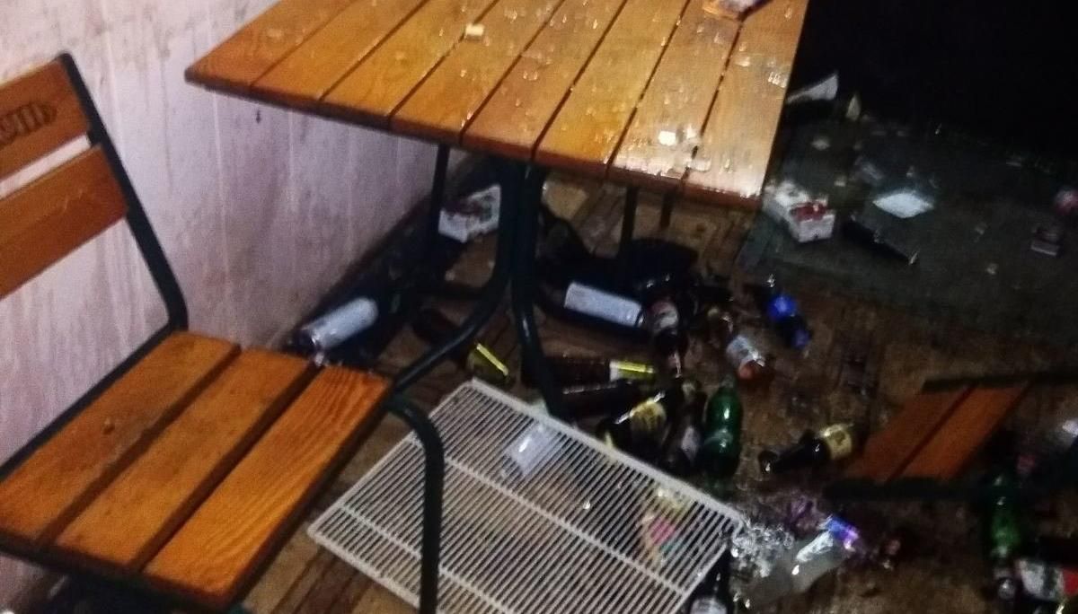 Націоналісти в масках Санта-Клаусів розгромили кілька кафе у Маріуполі: відео Націоналісти в масках Санта-Клаусів розгромили кілька кафе у Маріуполі: відео