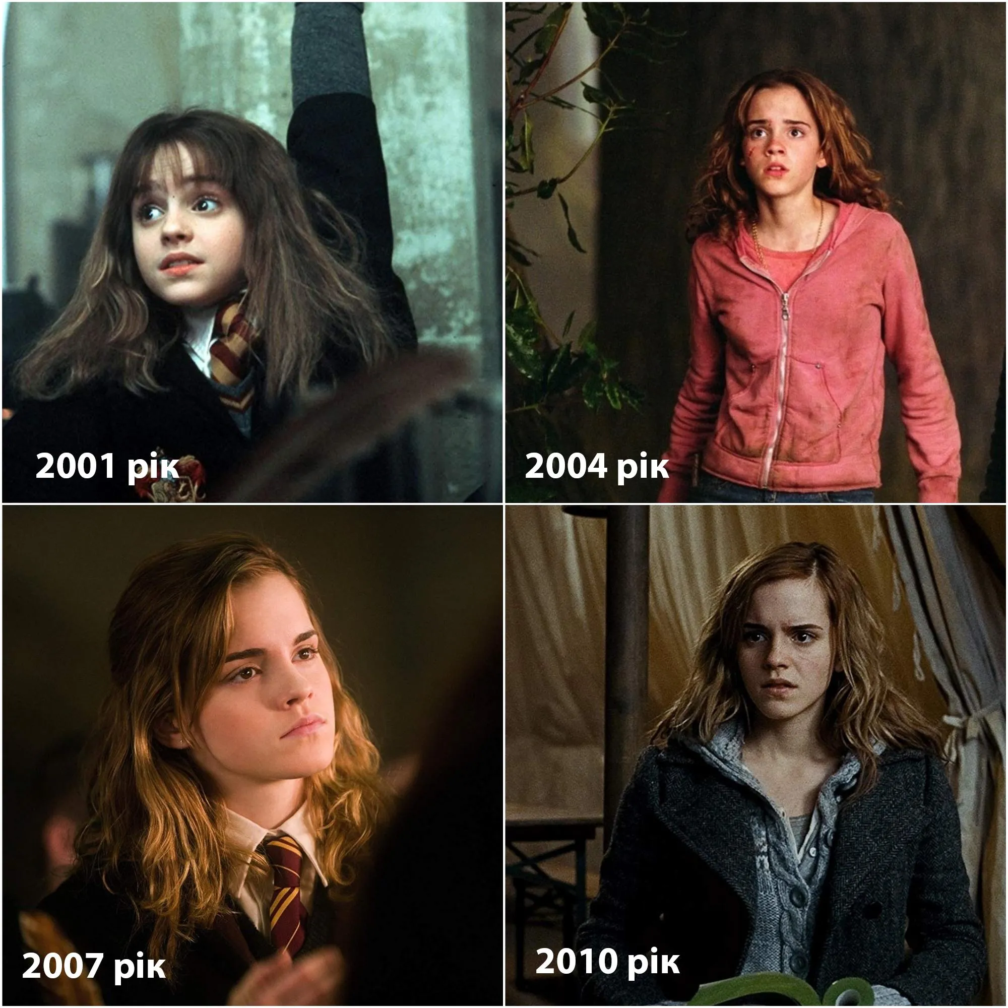 Гаррі Поттер Герміона Грейнджер як виглядали актори тоді і зараз Гаррі Поттер Герміона Грейнджер як виглядали актори тоді і зараз