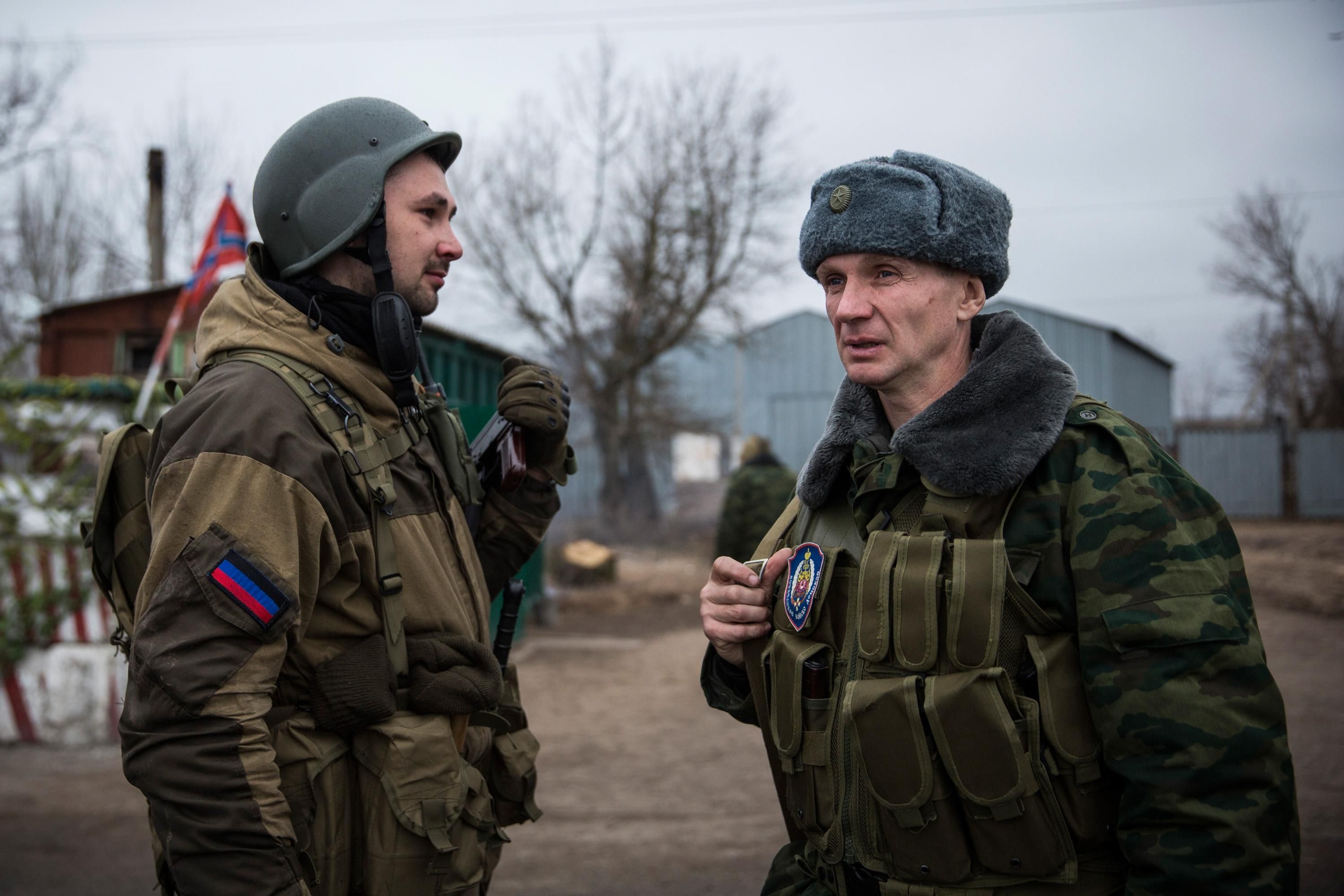 Ситуация на Донбассе - боевики обстреливают свои позиции
