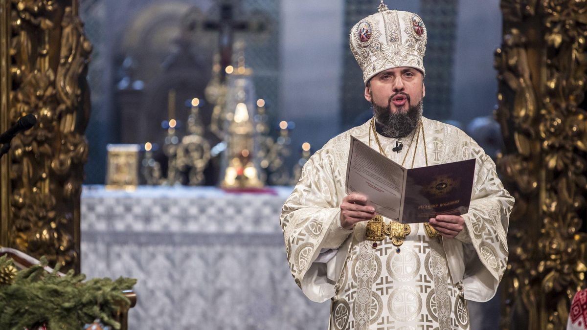 Православная церковь Украины - Епифаний обратился к украхнцив в годовщину Томосу