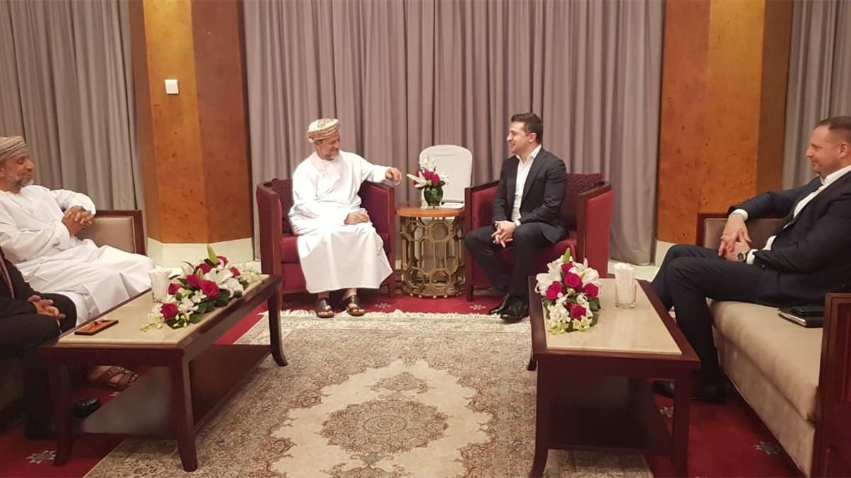 Зеленский провел еще одну встречу в Омане Зеленский провел еще одну встречу в Омане