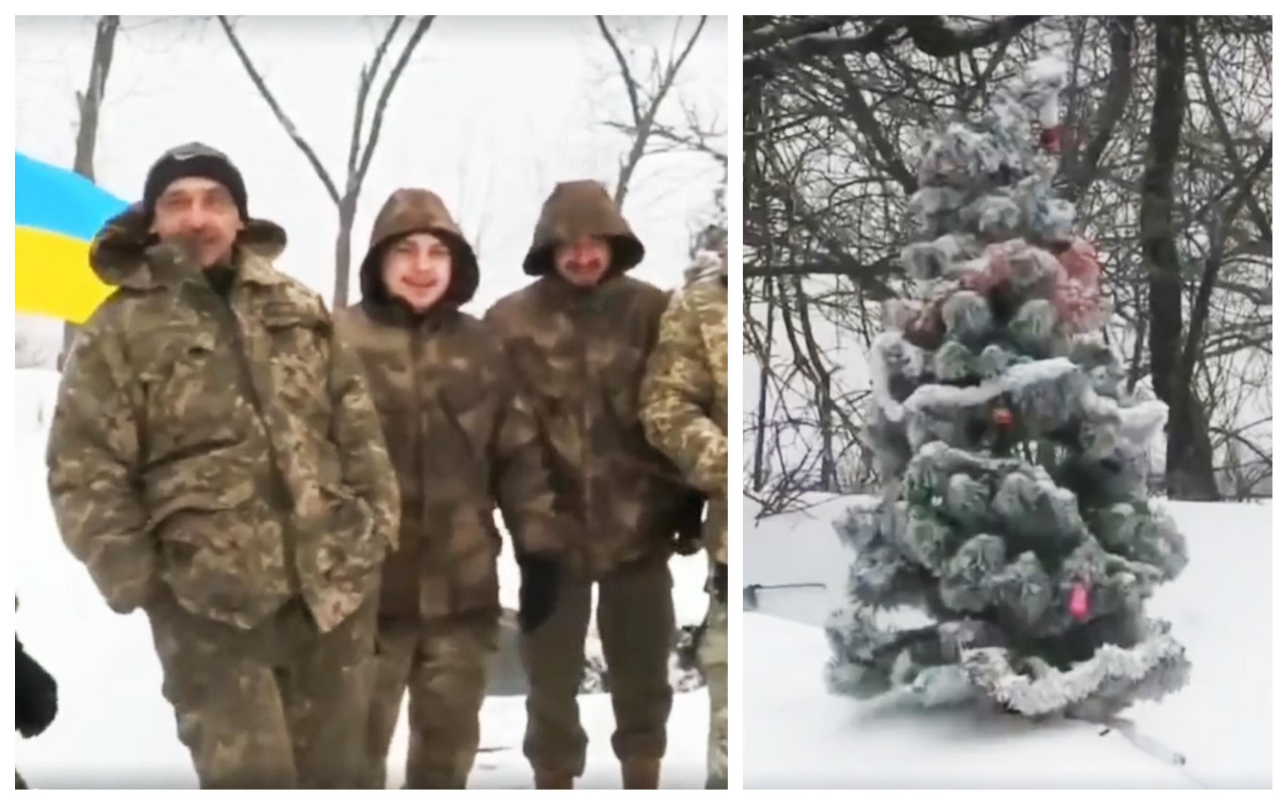 За Украину будем стоять до конца: бойцы ВСУ на передовой трогательно поздравили с Рождеством