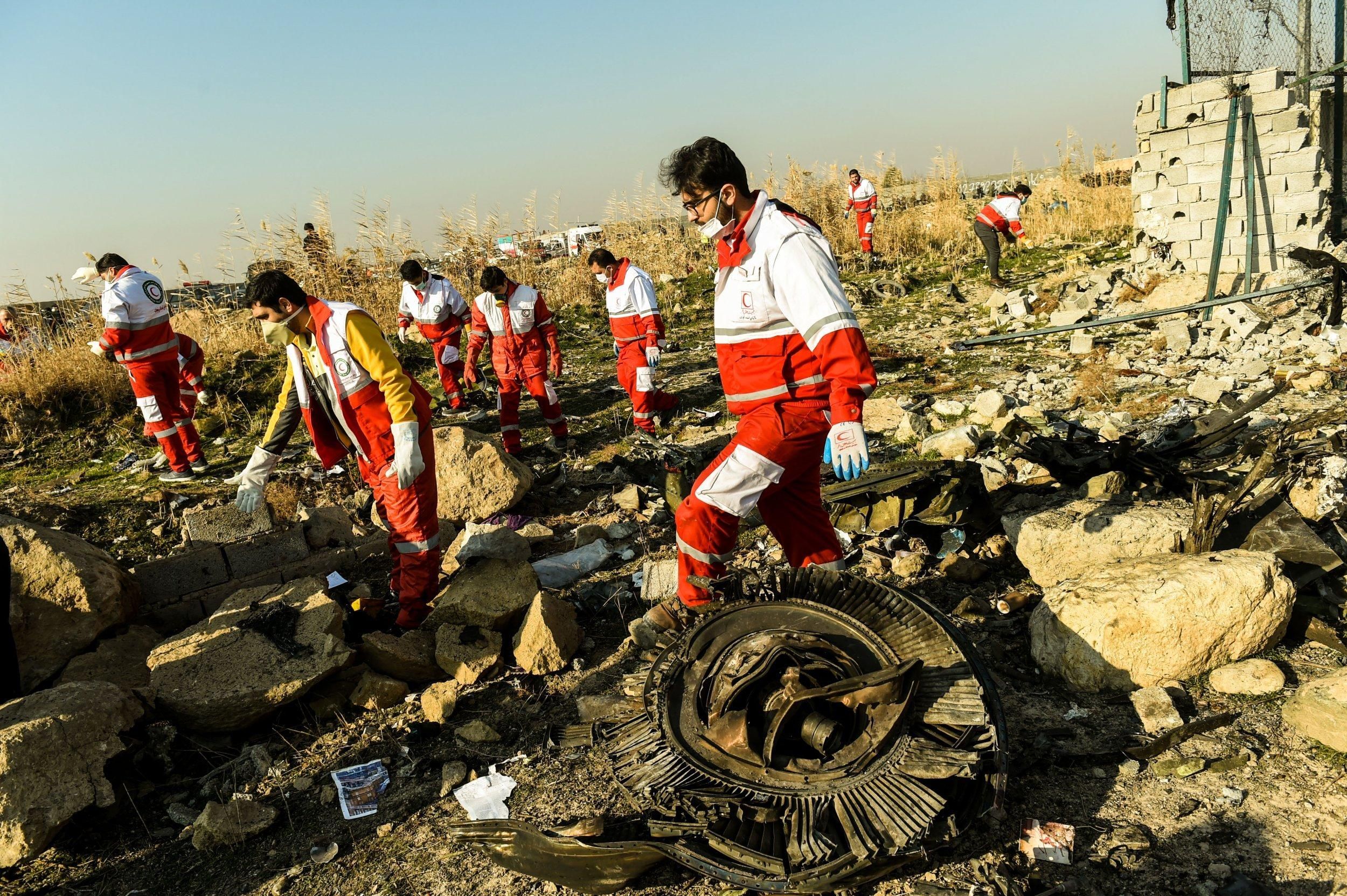 Авиакатастрофа МАУ в Тегеране 08.01.2020 – самолет МАУ упал в Иране