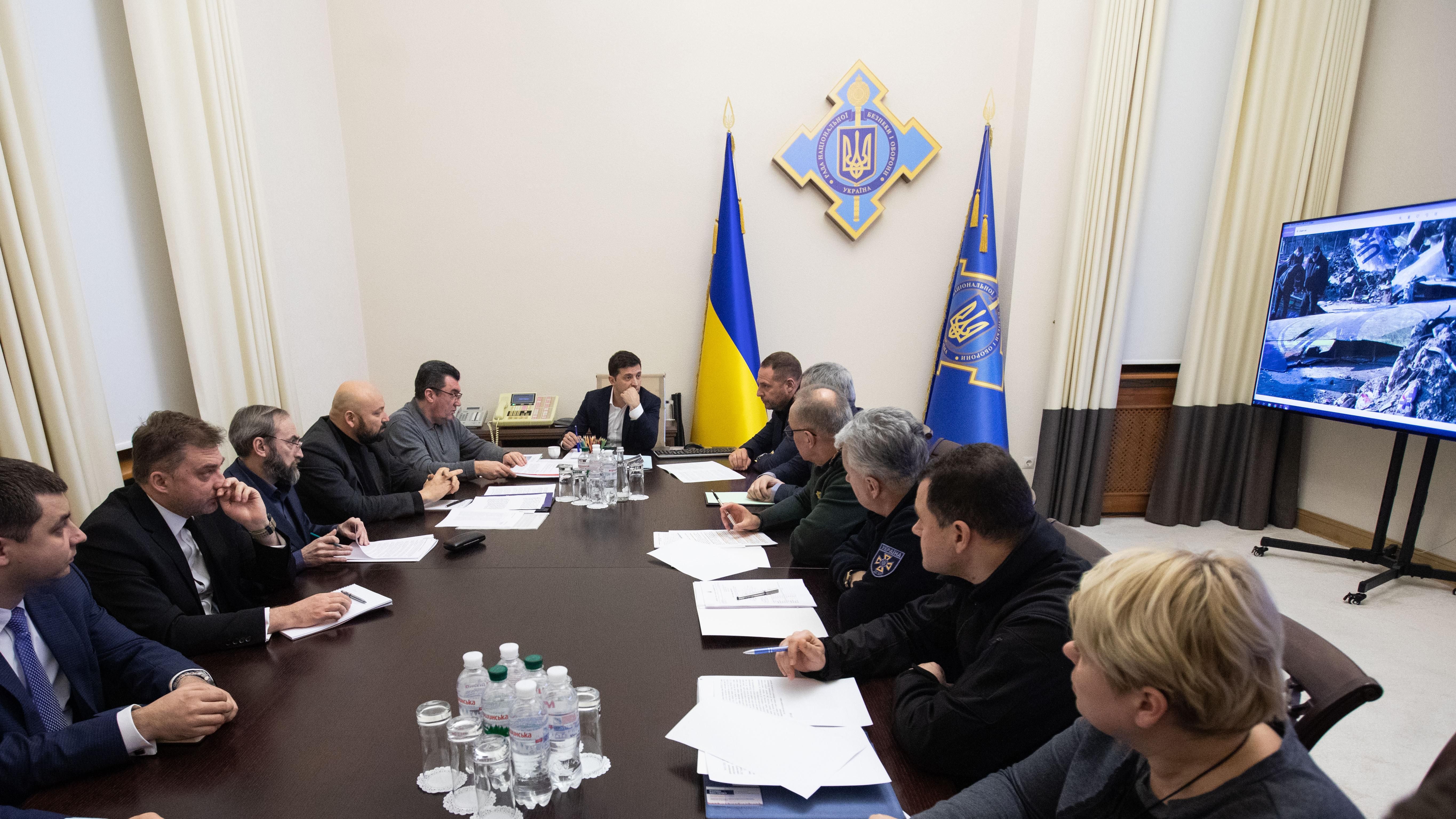 Катастрофа МАУ в Ірані: Зеленський заслухав звіт оперативного штабу Катастрофа МАУ в Ірані: Зеленський заслухав звіт оперативного штабу