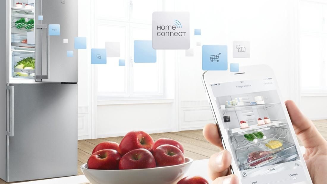 Bosch  представила холодильник с функцией распознавания продуктов: детали