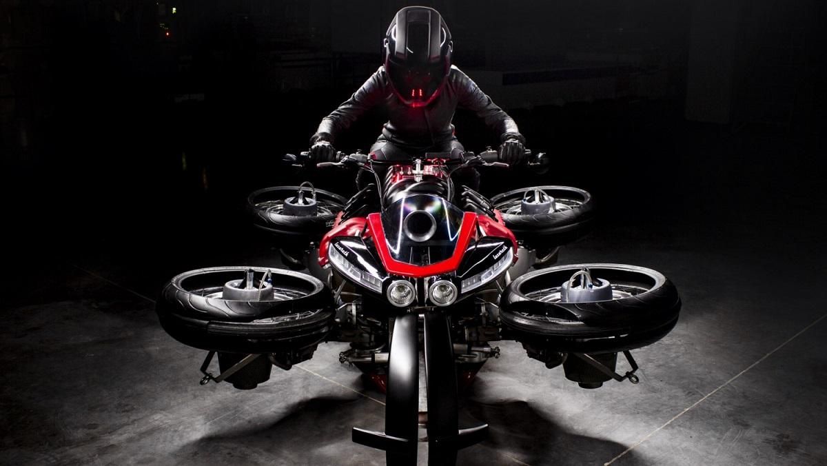 Летающий мотоцикл-трансформер Lazareth появится всего в пяти экземплярах