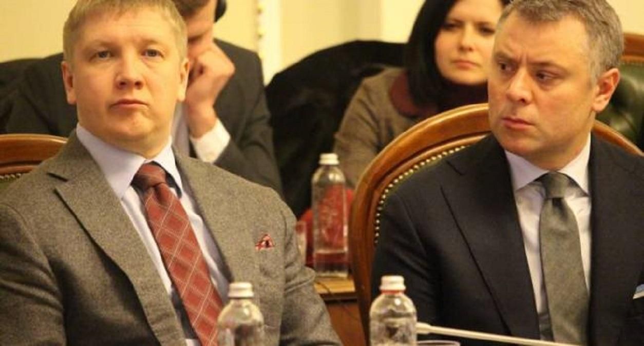 Коболєв та Вітренко отримають мільйонні премії за домовленість з "Газпромом"